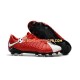 Nike HyperVenom Phantom III Elite FG Chaussures de football Rouge Blanc