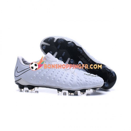 Nike HyperVenom Phantom III Elite FG Chaussures de football Blanc