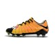 Nike HyperVenom Phantom III Elite FG Chaussures de football Jaune Noir