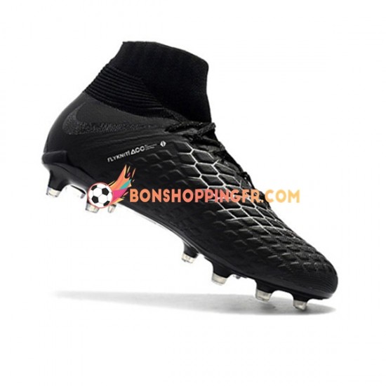 Nike Hypervenom Phantom 3 Elite DF FG Chaussures de football Blanc Noir