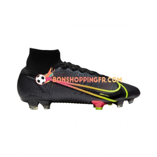 Nike Mercurial Superfly VIII X Prism Elite FG Chaussures de football Noir