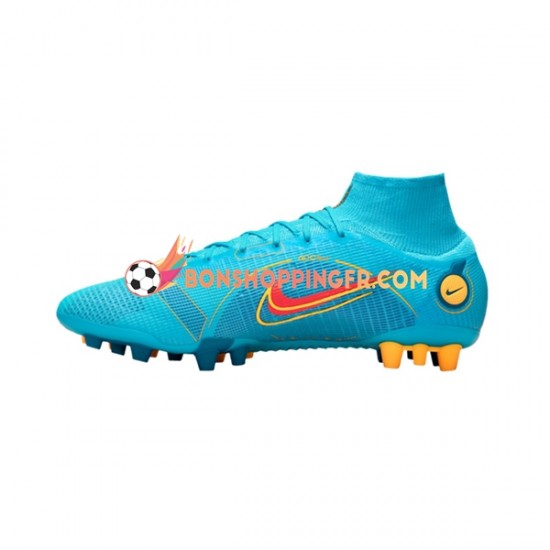 Nike Mercurial Superfly VIII Blueprint Elite AG Chaussures de football Bleu