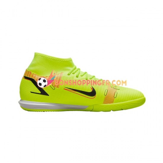 Nike Mercurial Superfly VIII Motivation Academy IC Chaussures de football Jaune