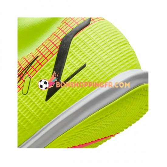 Nike Mercurial Superfly VIII Motivation Academy IC Chaussures de football Jaune