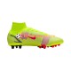 Nike Mercurial Superfly VIII Motivation Elite AG Chaussures de football Rouge Jaune