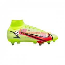 Nike Mercurial Superfly VIII Motivation Elite SG Pro AC Chaussures de football Rouge Jaune
