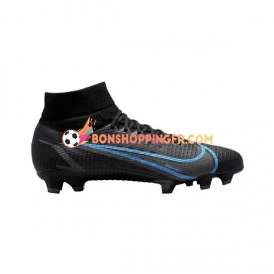 Nike Mercurial Superfly VIII Renew Pro FG Chaussures de football Noir