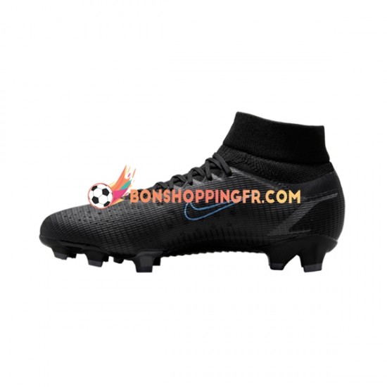 Nike Mercurial Superfly VIII Renew Pro FG Chaussures de football Noir