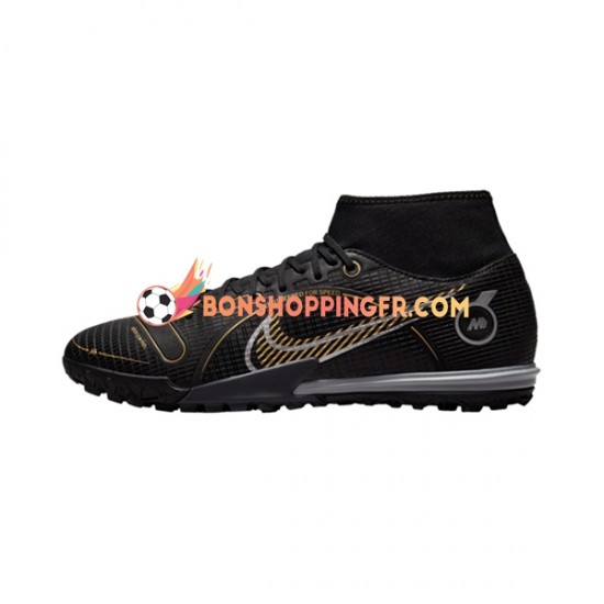 Nike Mercurial Superfly VIII Shadow Academy TF Chaussures de football Noir