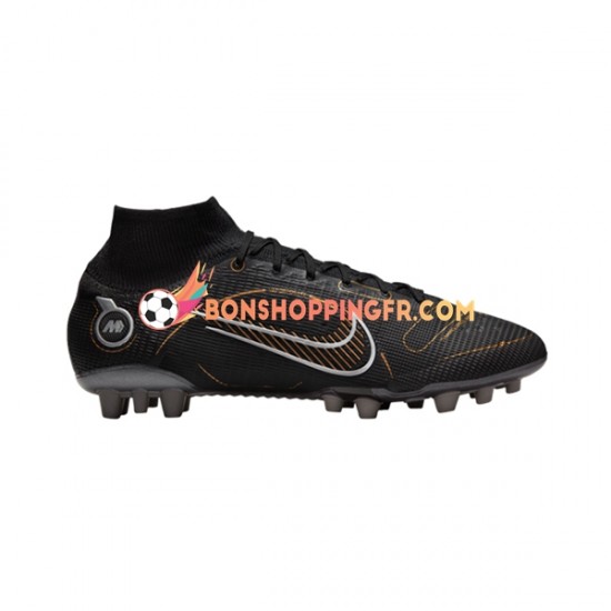 Nike Mercurial Superfly VIII Shadow Elite AG Chaussures de football Noir