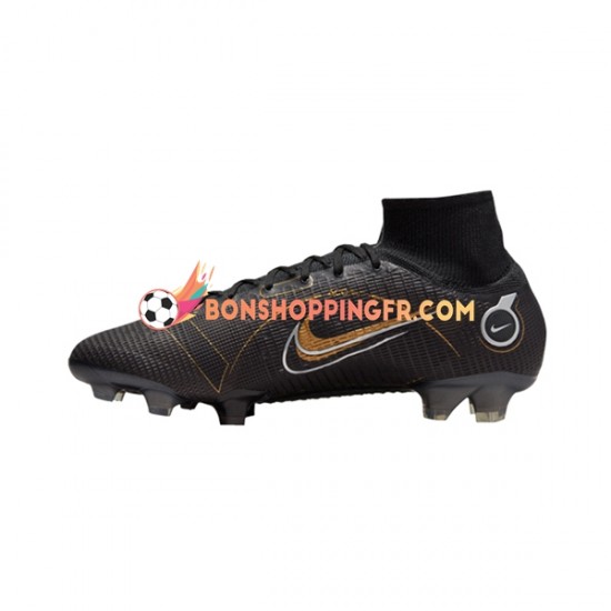 Nike Mercurial Superfly VIII Shadow Elite FG Chaussures de football Noir