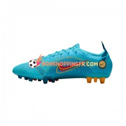 Nike Mercurial Vapor XIV Blueprint Elite AG Chaussures de football Orange Bleu