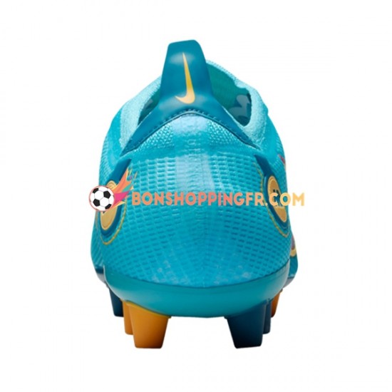 Nike Mercurial Vapor XIV Blueprint Elite AG Chaussures de football Orange Bleu