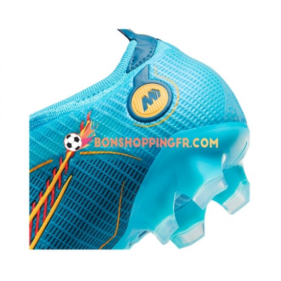 Nike Mercurial Vapor XIV Blueprint Elite AG Chaussures de football Orange Bleu