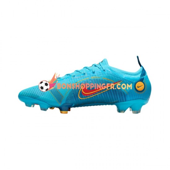 Nike Mercurial Vapor XIV Blueprint Elite FG Chaussures de football Orange Bleu