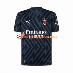 Maillot 3ème AC Milan Gardien 2023-2024 Manches Courtes Homme