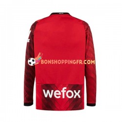 Maillot Domicile AC Milan 2023-2024 Manches Longues Homme