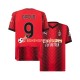 Maillot Domicile AC Milan Olivier Giroud 9 2023-2024 Manches Courtes Homme