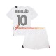 Maillot Extérieur AC Milan Rafael Leao 10 2023-2024 Manches Courtes Jeune Enfant(+shorts)