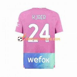Maillot 3ème AC Milan Simon Kjaer 24 2023-2024 Manches Courtes Homme