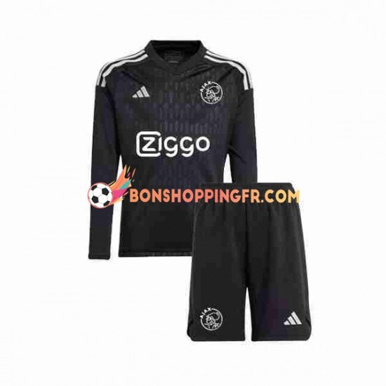 Maillot 3ème Ajax Amsterdam Gardien 2023-2024 Manches Longues Jeune Enfant(+shorts)