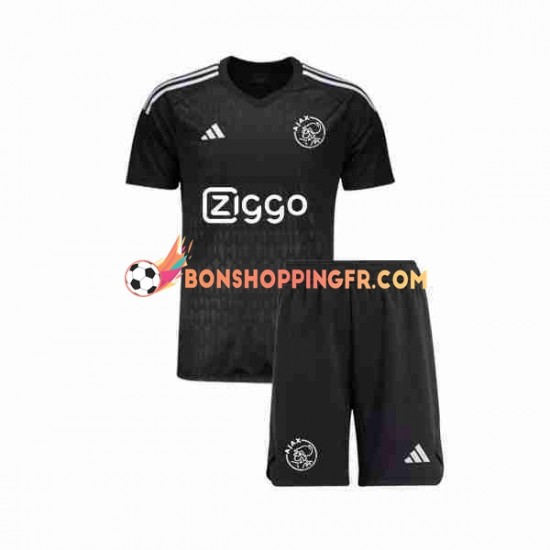 Maillot 3ème Ajax Amsterdam Gardien 2023-2024 Manches Courtes Jeune Enfant(+shorts)