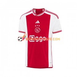 Maillot Domicile Ajax Amsterdam 2023-2024 Manches Courtes Homme