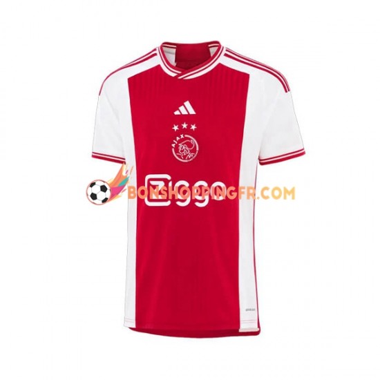 Maillot Domicile Ajax Amsterdam 2023-2024 Manches Courtes Homme