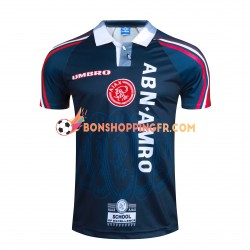 Maillot Rétro Extérieur Ajax Amsterdam 1997-1998 Manches Courtes Homme