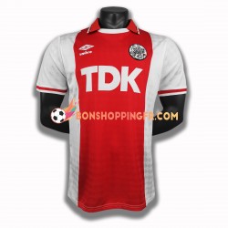 Maillot Rétro Domicile Ajax Amsterdam 1990 Manches Courtes Homme
