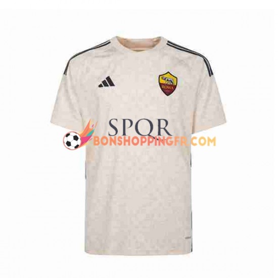 Maillot Extérieur AS Rome 2023-2024 Manches Courtes Homme