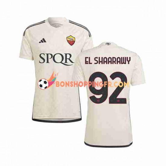 Maillot Extérieur AS Rome El Shaarawy 92 2023-2024 Manches Courtes Homme