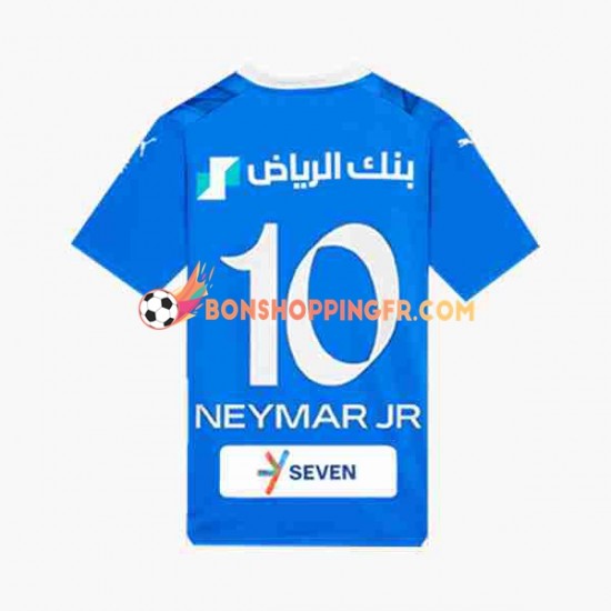 Maillot Domicile Al Hilal Neymar JR 10 2023-2024 Manches Courtes Homme