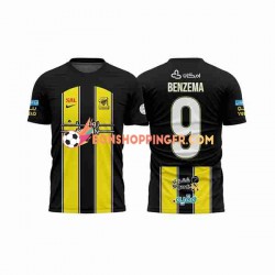 Maillot Domicile Al-Ittihad BENZEMA 9 2023-2024 Manches Courtes Homme