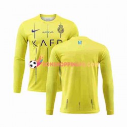 Maillot Domicile Al-Nassr 2023-2024 Manches Longues Homme