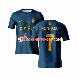 Maillot Extérieur Al-Nassr Ronaldo 7 2023-2024 Manches Courtes Homme