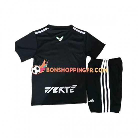 Maillot Algérie 2023-2024 Noir Jeune Enfant(+shorts)