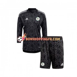 Maillot Domicile Algérie Gardien 2022 Manches Longues Jeune Enfant(+shorts)