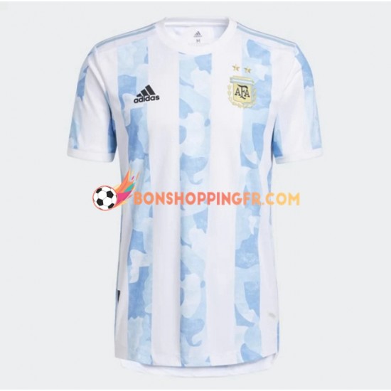 Maillot Domicile Argentine 2021 Manches Courtes Homme