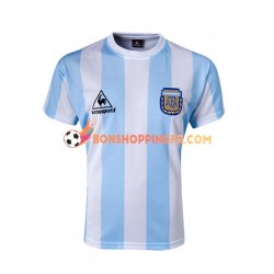 Maillot Rétro Domicile Argentine 1986 Manches Courtes Homme