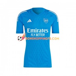 Maillot Extérieur Arsenal Gardien 2023-2024 Manches Courtes Homme
