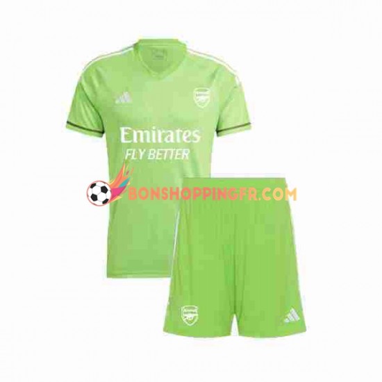 Maillot 3ème Arsenal Gardien 2023-2024 Manches Courtes Jeune Enfant(+shorts)