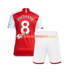 Maillot Domicile Arsenal Martin Odegaard 8 2023-2024 Manches Courtes Jeune Enfant(+shorts)