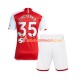 Maillot Domicile Arsenal Oleksandr Zinchenko 35 2023-2024 Manches Courtes Jeune Enfant(+shorts)