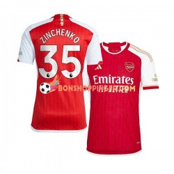 Maillot Domicile Arsenal Oleksandr Zinchenko 35 2023-2024 Manches Courtes Homme