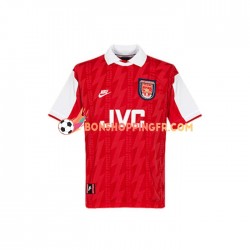 Maillot Rétro Domicile Arsenal 1994 Manches Courtes Homme