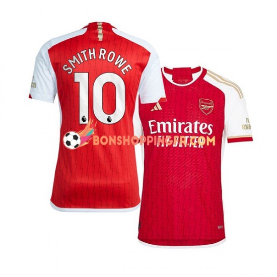 Maillot Domicile Arsenal Smith Rowe 10 2023-2024 Manches Courtes Homme