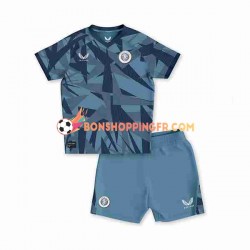 Maillot 3ème Aston Villa 2023-2024 Manches Courtes Jeune Enfant(+shorts)