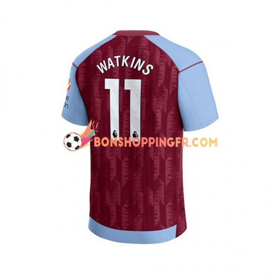 Maillot Domicile Aston Villa Ollie Watkins 11 2023-2024 Manches Courtes Homme