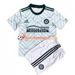 Maillot Extérieur Atlanta United 2022-2023 Manches Courtes Jeune Enfant(+shorts)